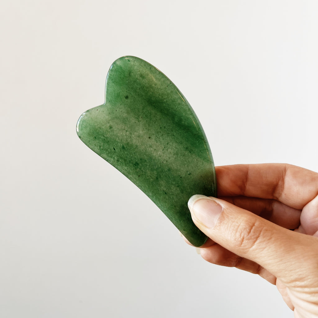 Green Aventurine Gua Sha Tool