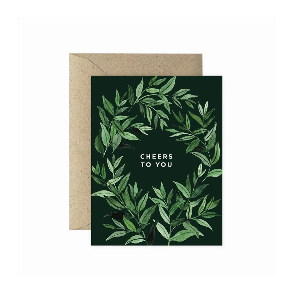 Cheers to You Plant Greeting Card