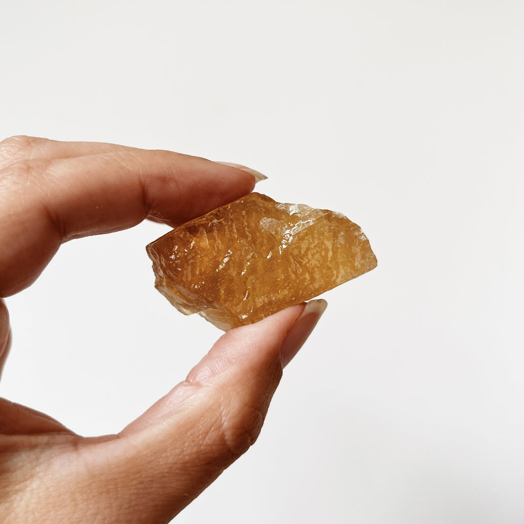 Honey Calcite Chunk