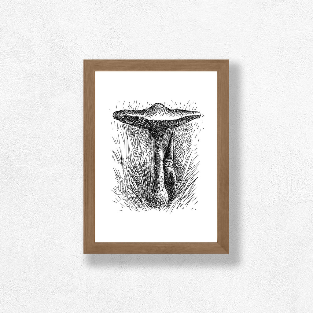 Gnome Art Print - Magic Forest Collection