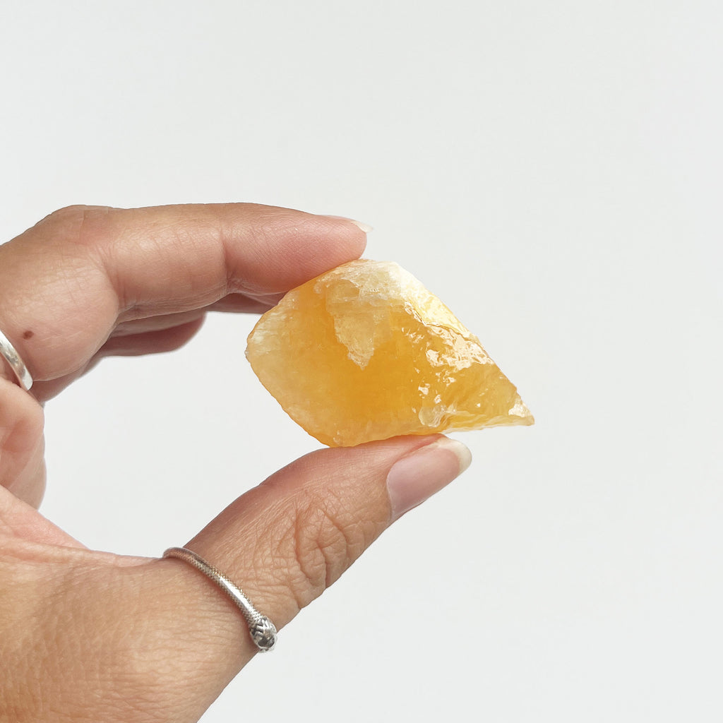 Orange Calcite Chunk
