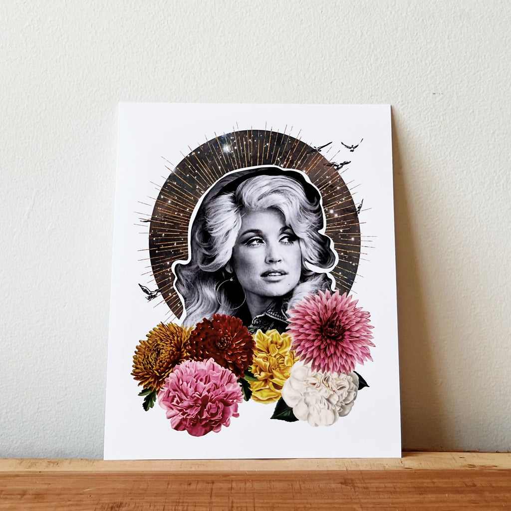 Cosmic Dolly Art Print