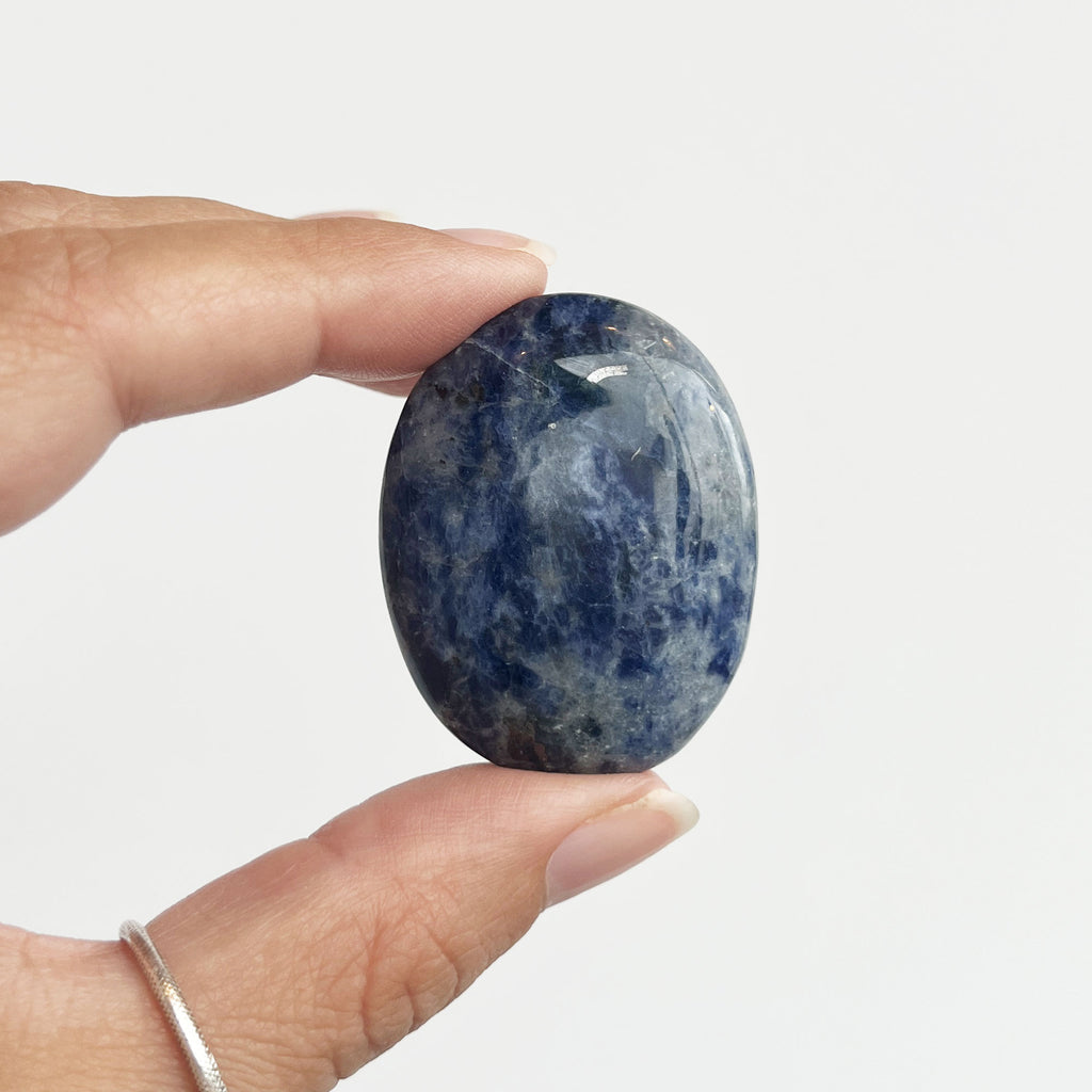 Sodalite Palm Stone