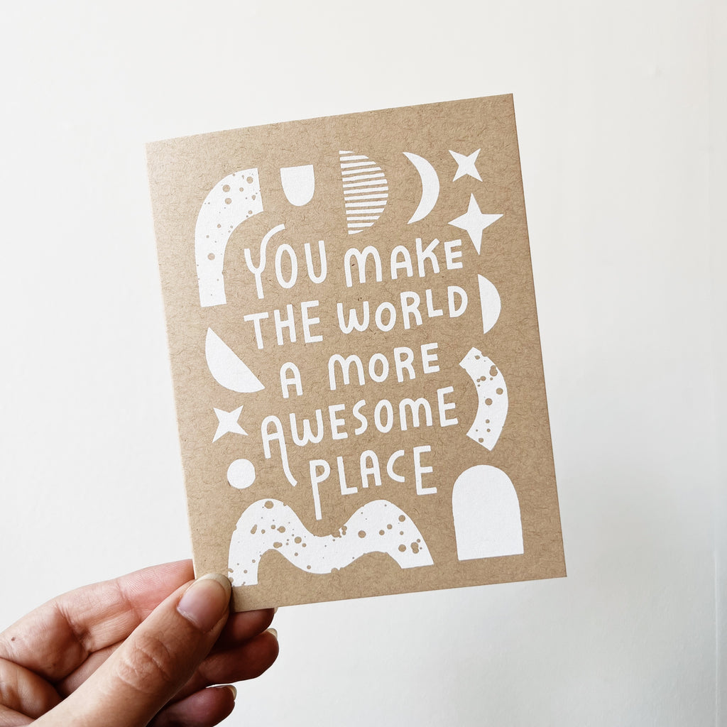 Awesome Place Greeting Card