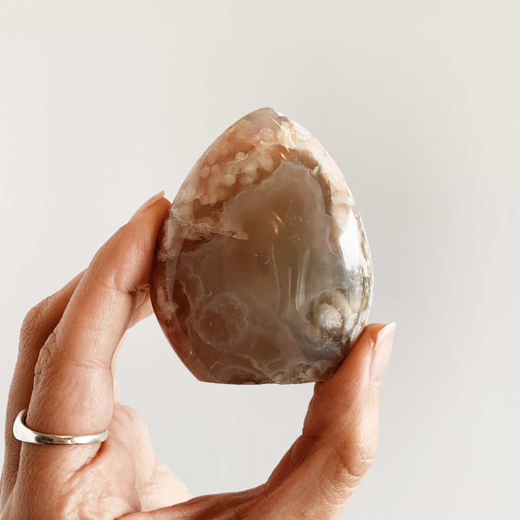 Flower Agate freeform