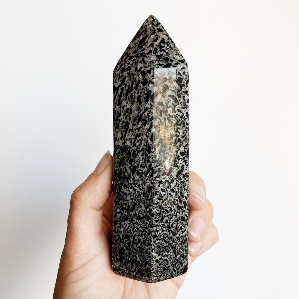 Graphic Tourmaline tower