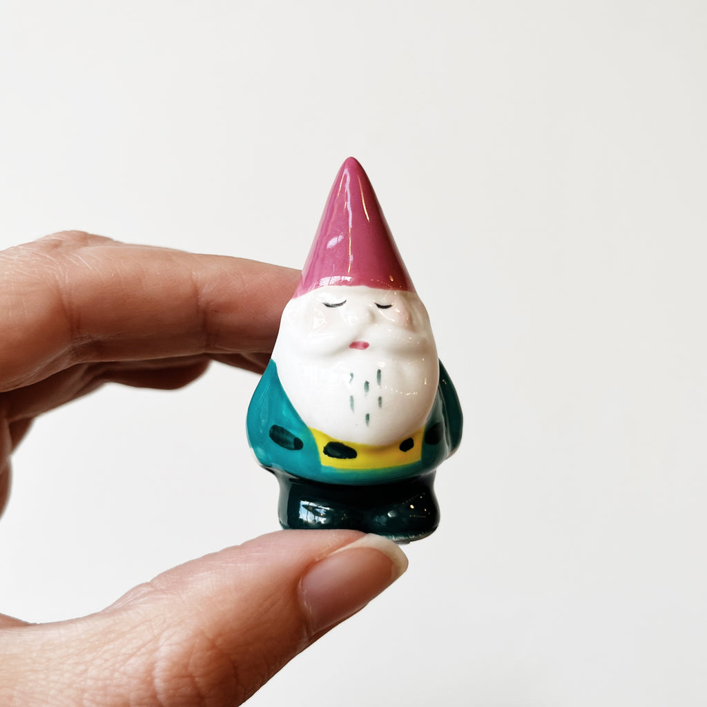 Ceramic Gnome Charm