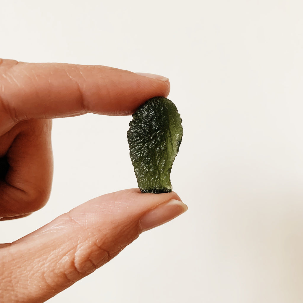 Moldavite chunk