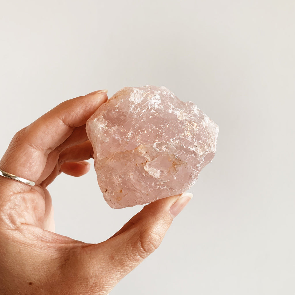 Rose Quartz Chunk