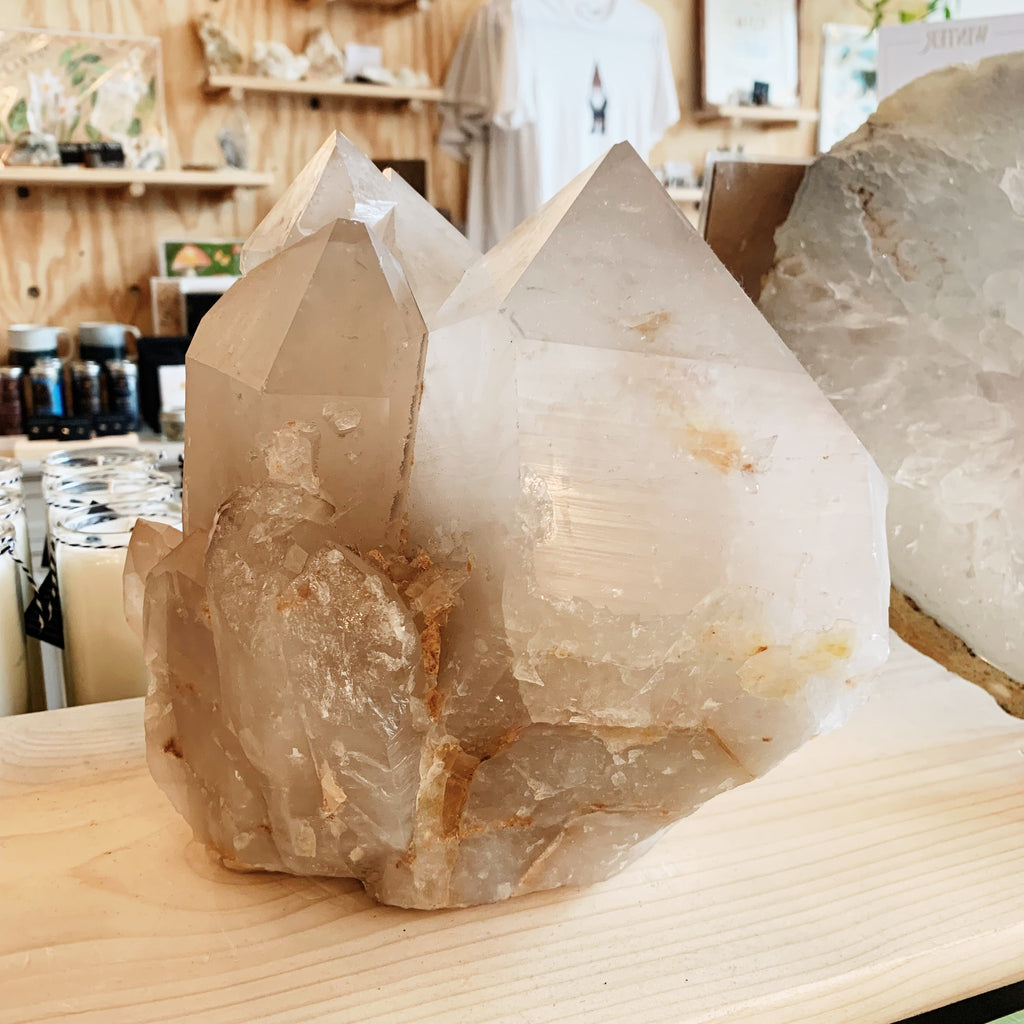 Smoky Quartz Cluster
