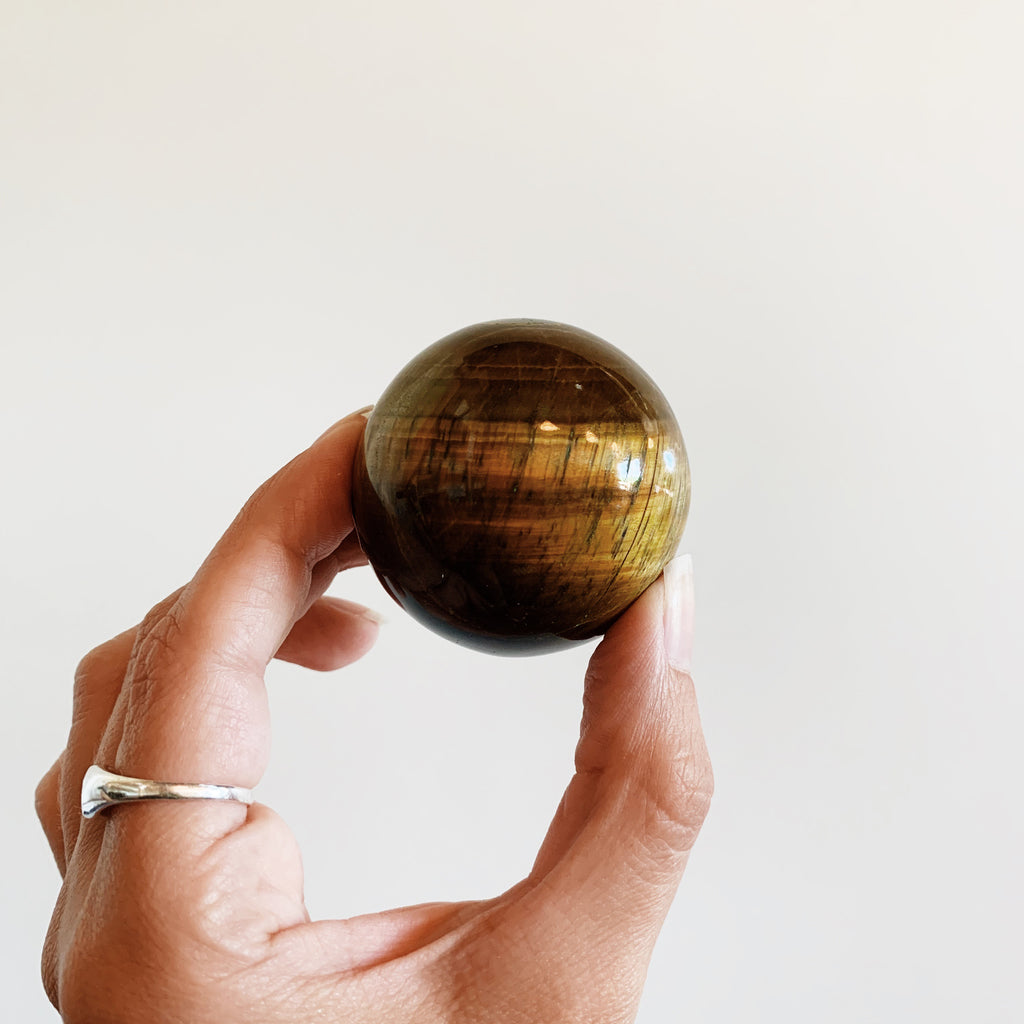 Tiger Eye Sphere